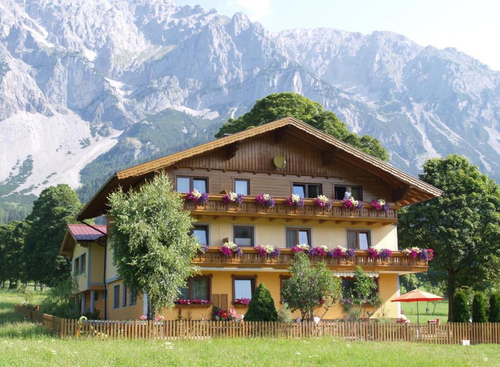 Ferienwohnung Alpenecho Ramsau am Dachstein Dış mekan fotoğraf